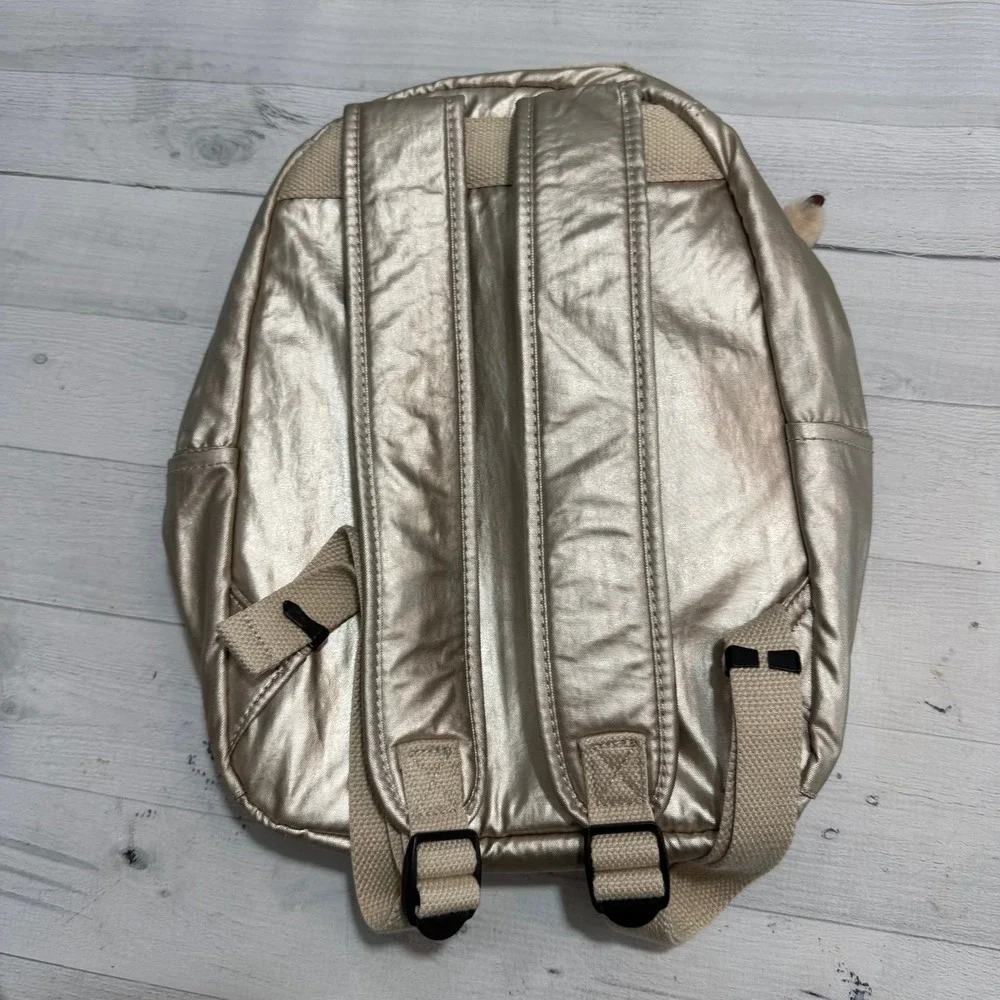 Kipling Women's Seoul backpack metallic gold